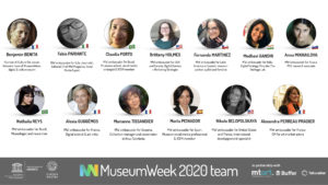 #MuseumWeek 2020’s official team!