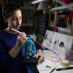 5 questions to the puppet painter Michelle Mello