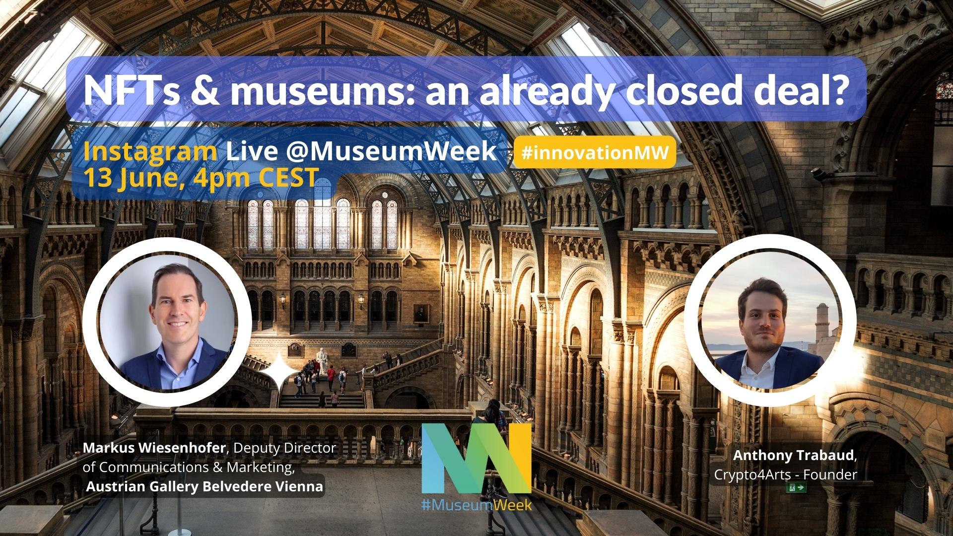 NFTs & museums_ an already closed deal_ #innovationMW